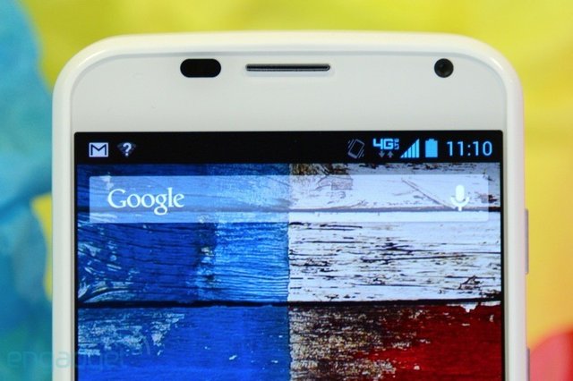 MOTO X白色真机图赏 MOTO X白色真机图赏