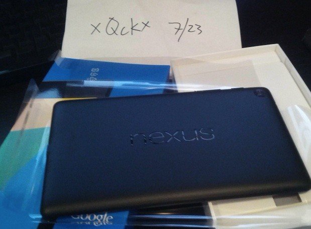 搭载Android 4.3的新Nexus7真机及包装亮相 搭载Android 4.3的新Nexus7真机及包装亮相