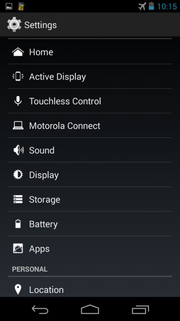 T-Mobile版Moto X Android 4.4 Kitkat系统截图泄漏