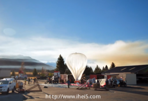 Google 已申请在美国加州的 Central Valley 测试 Project Loon 热气球网络计划_爱黑武