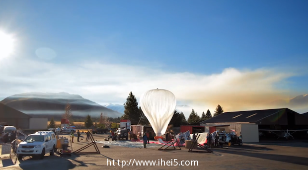 Google 已申请在美国加州的 Central Valley 测试 Project Loon 热气球网络计划