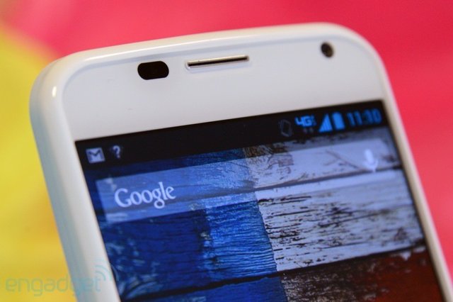 MOTO X白色真机图赏 MOTO X白色真机图赏