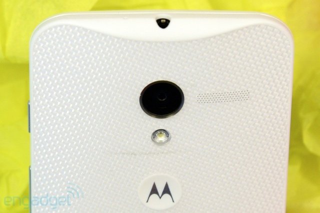 MOTO X白色真机图赏 MOTO X白色真机图赏