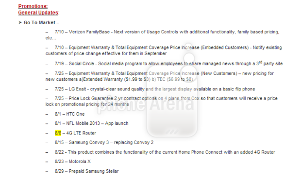 MOTO X Verizon版XT1060将于8月23推出