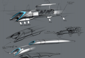 未来 Hyperloop 超回路列车运输工具的 Alpha 版概念_爱黑武