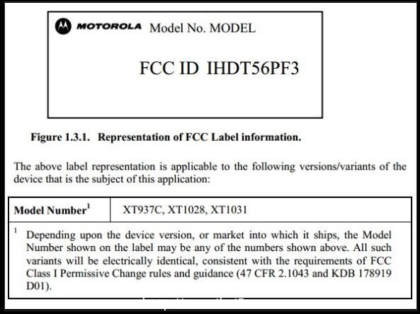 廉价版Moto X（DVX）通过FCC认证 支持双卡双待