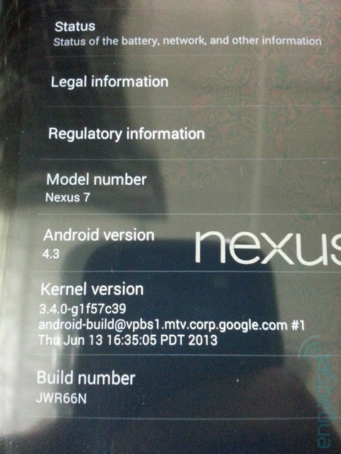 搭载Android 4.3的新Nexus7真机及包装亮相 搭载Android 4.3的新Nexus7真机及包装亮相