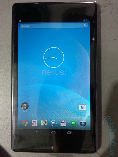 搭载Android 4.3的新Nexus7真机及包装亮相