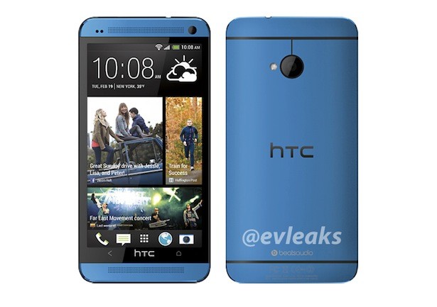 @evleaks 曝光 HTC One 蓝色版产品照