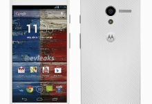 MOTO X白色和黑色高清渲染图_爱黑武
