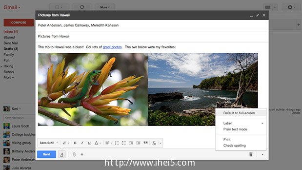 Gmail 完全抛弃旧撰写邮件界面，强制使用弹出式撰写视窗