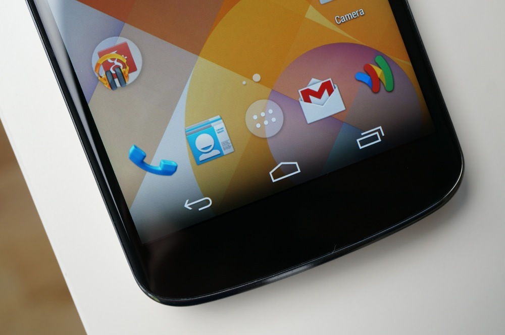 Nexus 5底部虚拟键背景半透明渐变