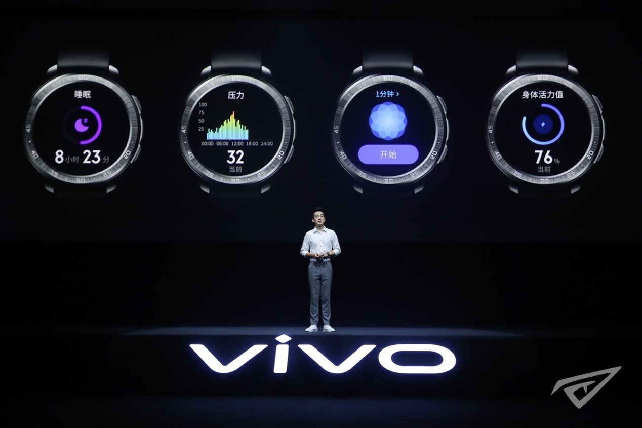 vivo发布首款vivo WATCH智能手表 迷人的圆形经典设计