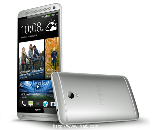 @evleaks放出 HTC One Max 渲染图