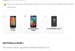 MOTO RAZR i 将得到Android 4.4升级!_爱黑武