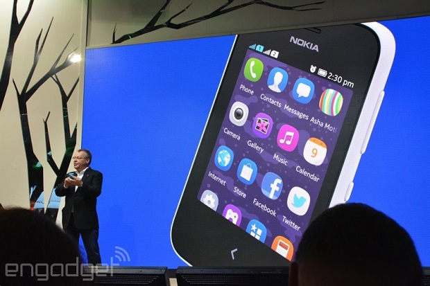 诺基亚推出其史上最便宜的触摸屏手机Nokia Asha 230