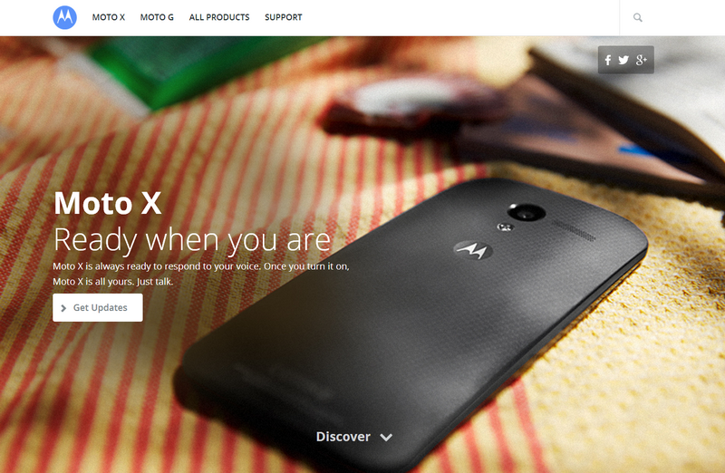 Moto X登陆欧洲! Moto X登陆欧洲!