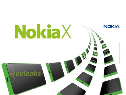 诺基亚新品安卓Nokia X媒体宣传照曝光