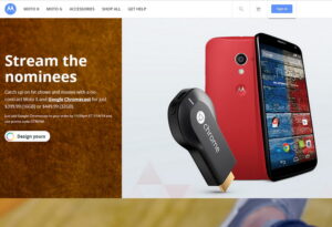 美国摩托罗拉订购Moto X即送Chromecast_爱黑武