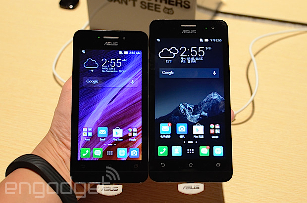 华硕ASUS Zenfone 5 4G LTE版和4.5英寸Zenfone 4发布