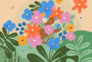 Made by Google推荐了Josefina Schargorodsky的插画壁纸_爱黑武