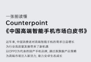 一张图看懂Counterpoint Research《中国智能手机高端市场白皮书》_爱黑武