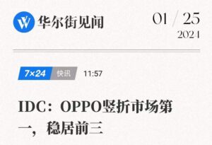 IDC:Find N3 Flip立功,OPPO小折叠竖折市场第一_爱黑武
