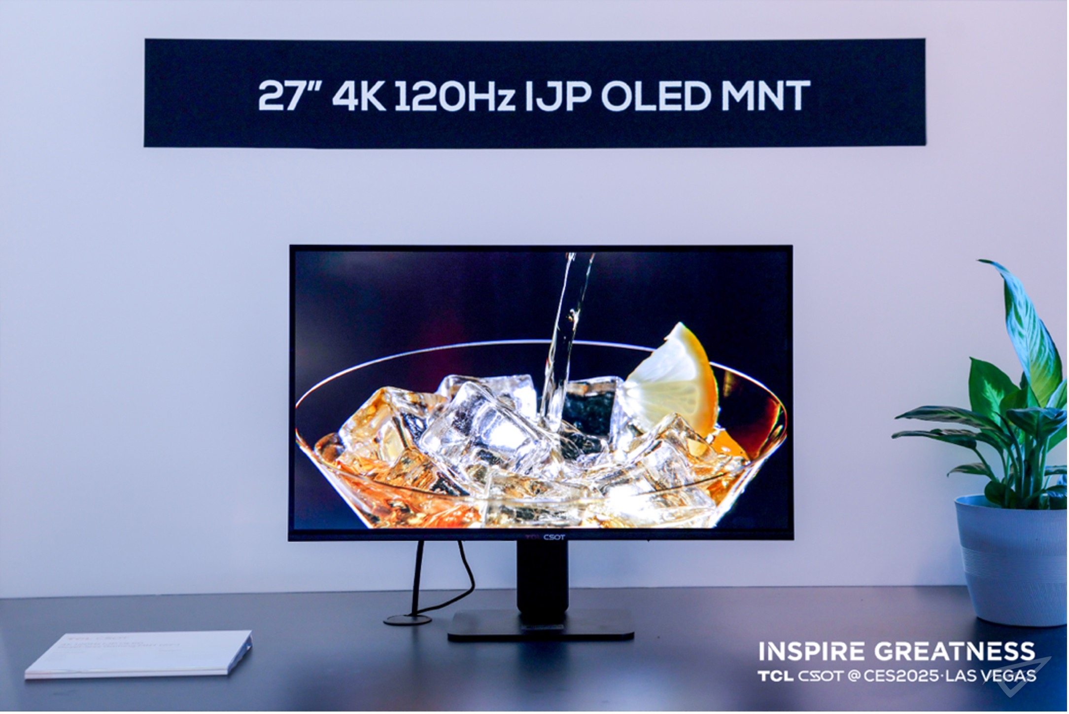 4K 印刷OLED无边框游戏显示器(27" )