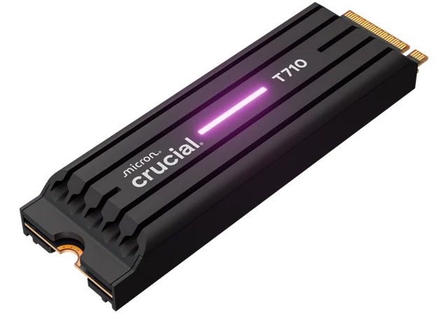 Crucial英睿达T710固态硬盘发布 彻底释放PCIe 5.0无与伦比的速度_爱黑武
